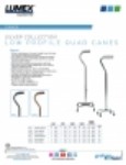 Product Sheet - Silver Collection Low Profile Quad Canes